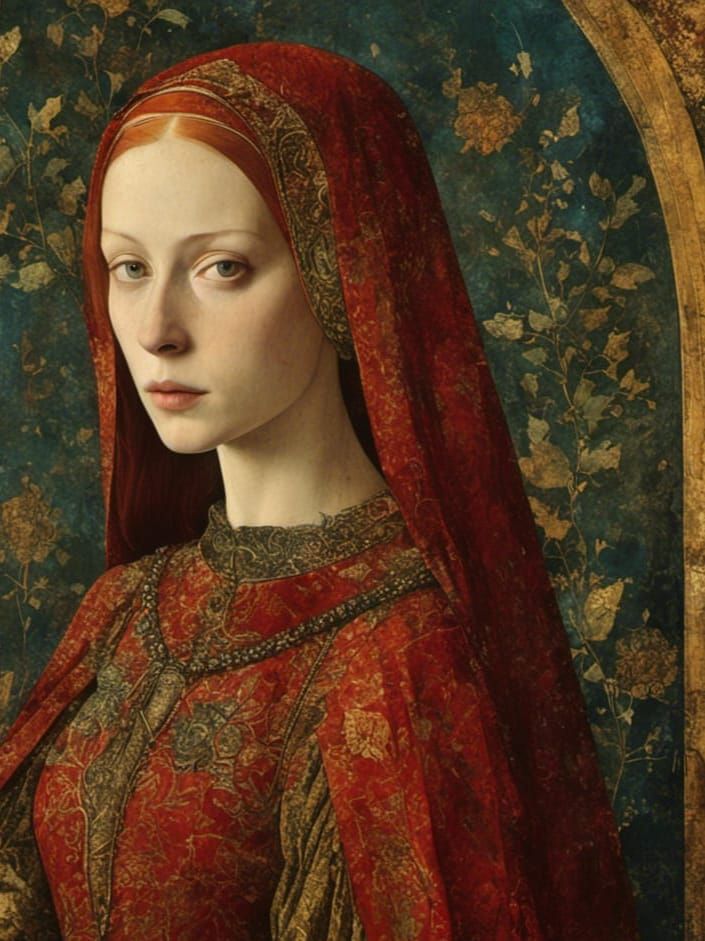 Medieval Portrait of Sansa Stark