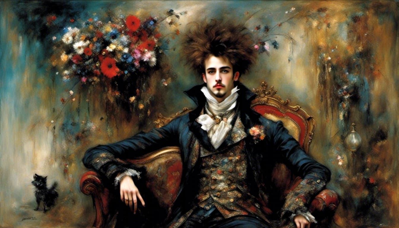 Haunting Warrior Portrait: Living is a Lie