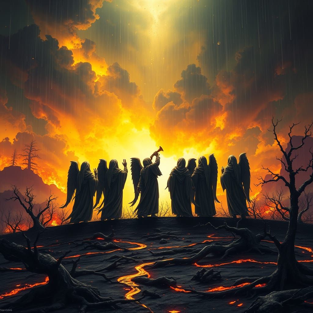 Angels of Apocalypse: Tattered Robes, Scorched Earth