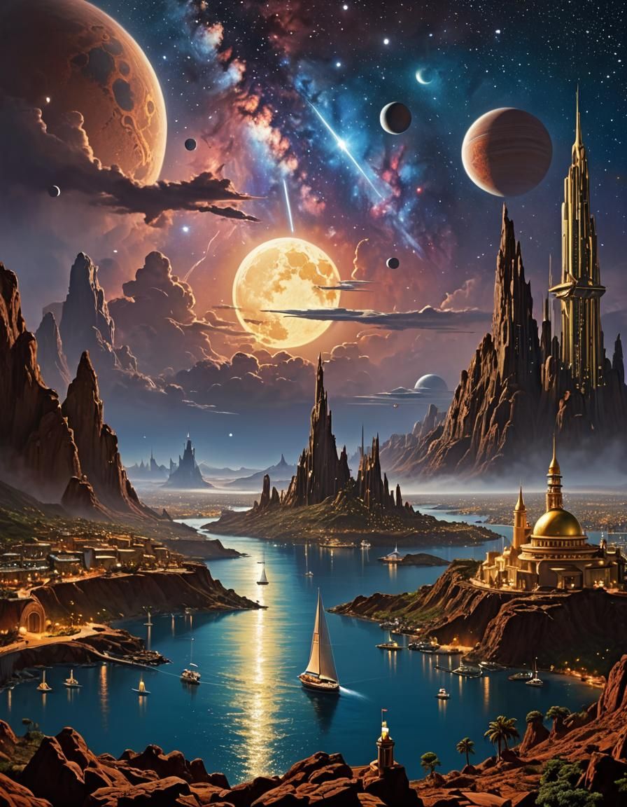 The rivers of Sirius IV