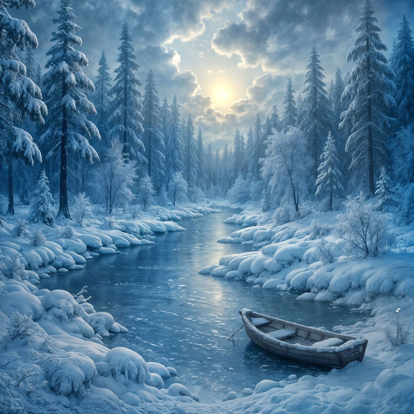 Whispers of the Winter River