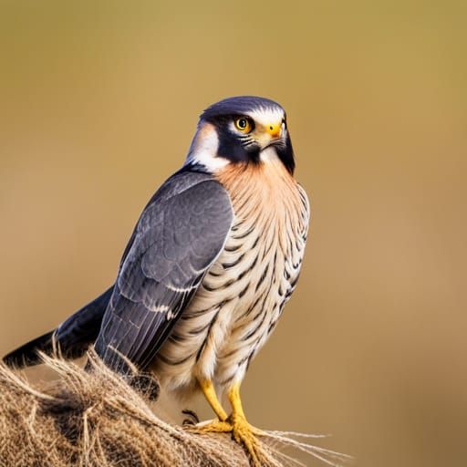 Aplomado Falcon Nesting in Southwest Desert Grassland