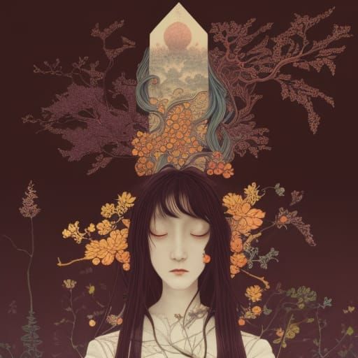 Four Seasons Fairytale: Women in Vivid Color