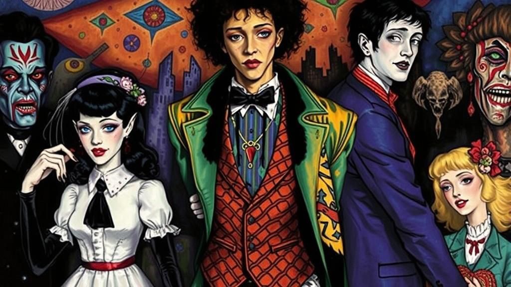 Vampires in Love: A Dark Fantasy Portrait