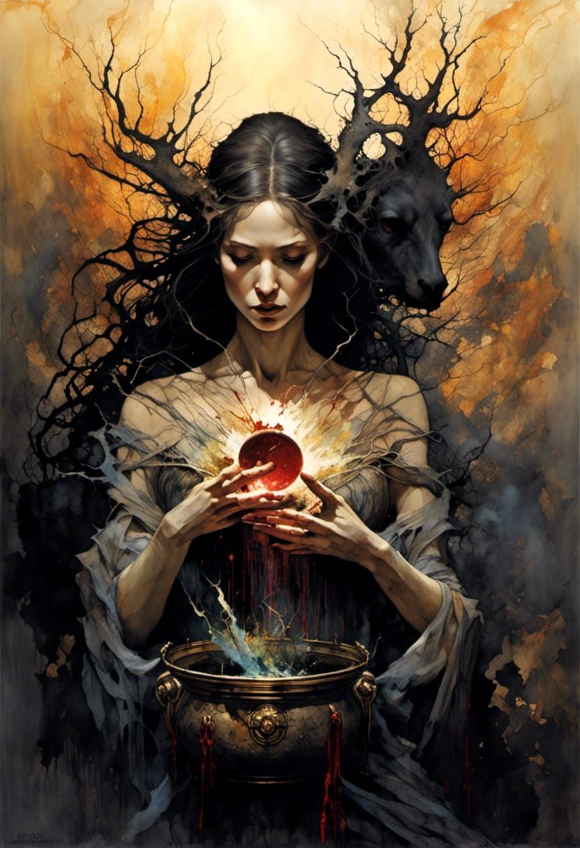 Celtic Goddess Badb: Keeper of Fate and War