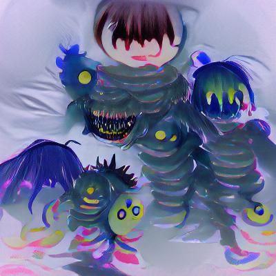 AI Generated Image of a Monster