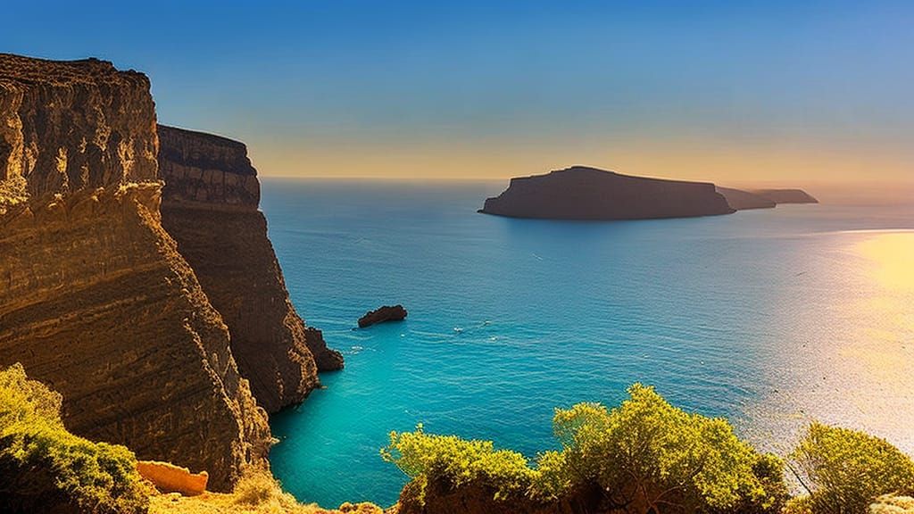 Icarus and Daedalus: Flight from Crete