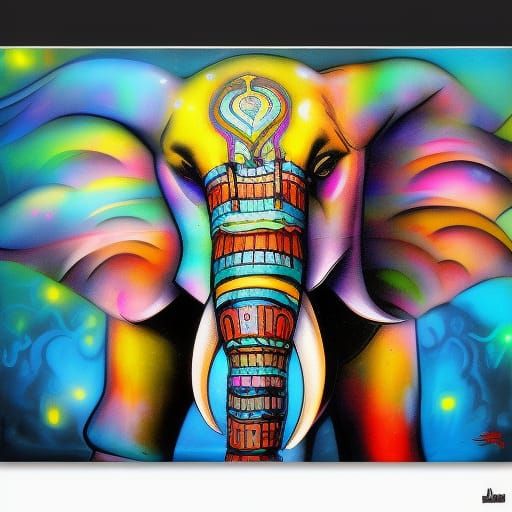 the ancient psychic tandem war elephant