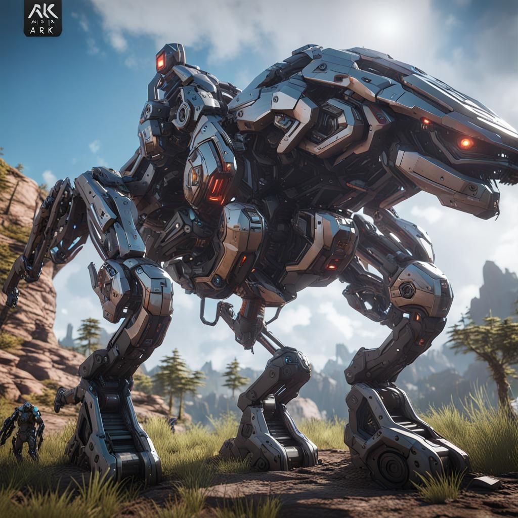 Futuristic Sci-Fi Mech Designs in Cinematic Style
