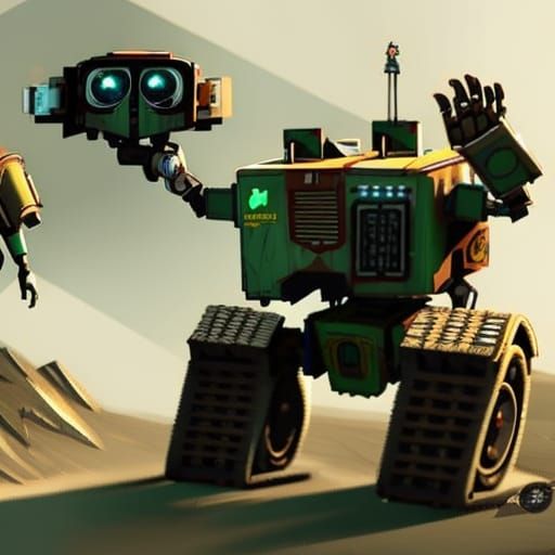Robots Urge: Save the Planet, Concept Art