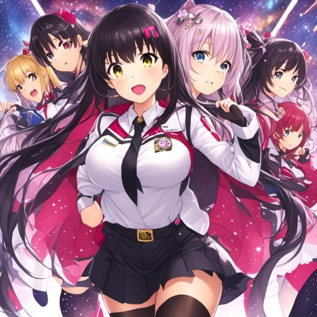 Cartoon Character in Modern Style