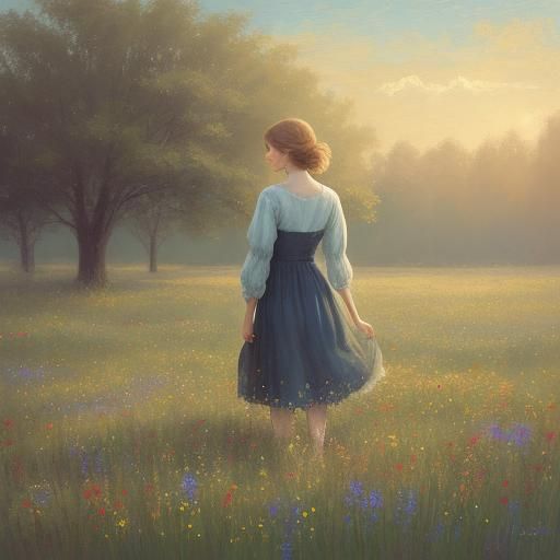 Nostalgic Portrait: Fleeting Moments of Youth