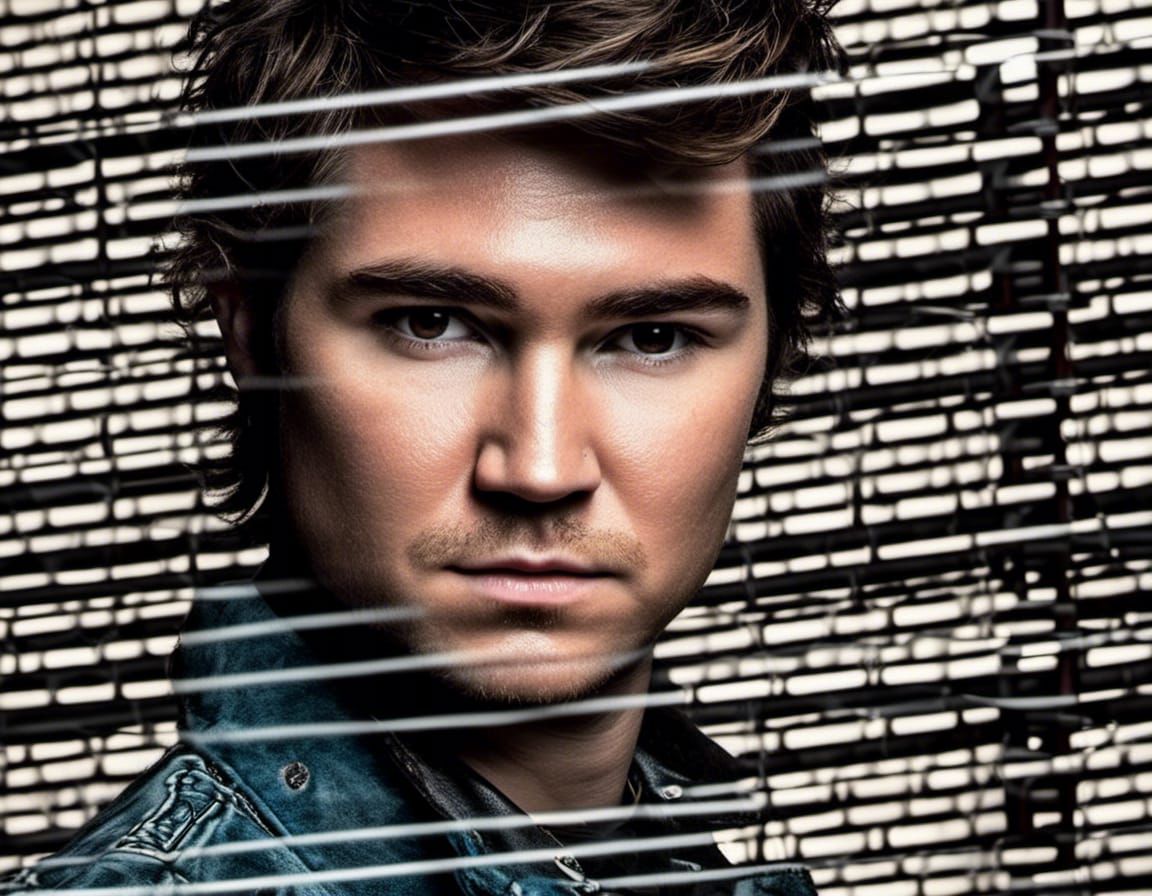 Rock Band Album Cover Close-Up