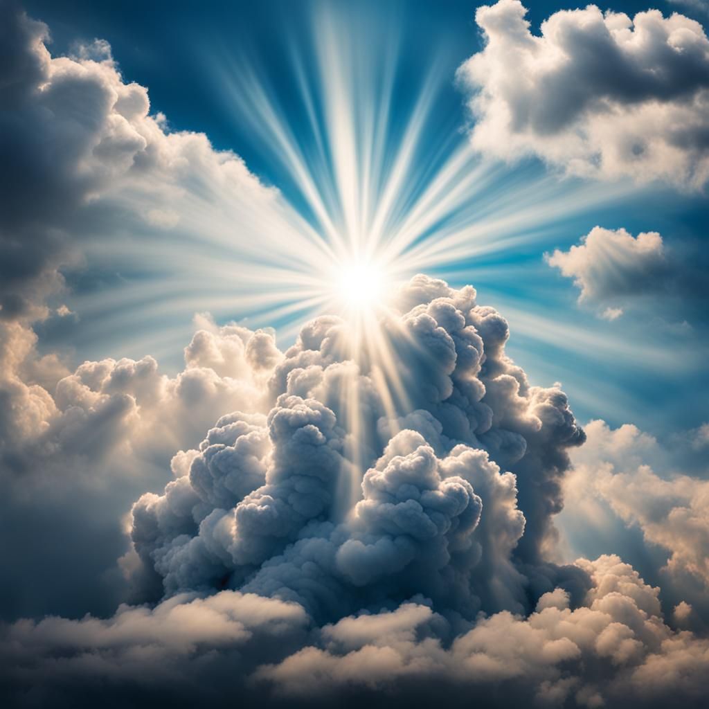 Archangel of Smoke in Hyperrealistic Style