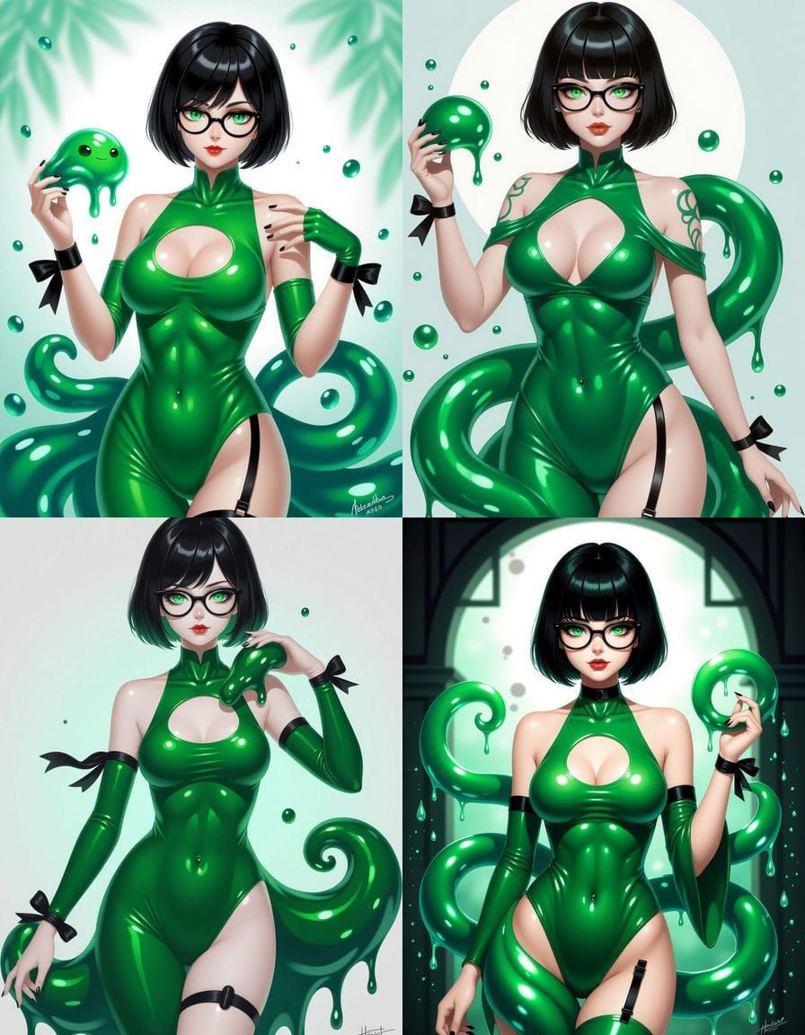 Katerina Heiss: Slime Trainer in Anime Style