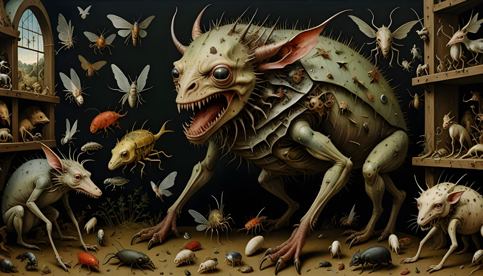 Post-Apocalyptic Wonderland Creatures Arrive in Cryptid Taxi...