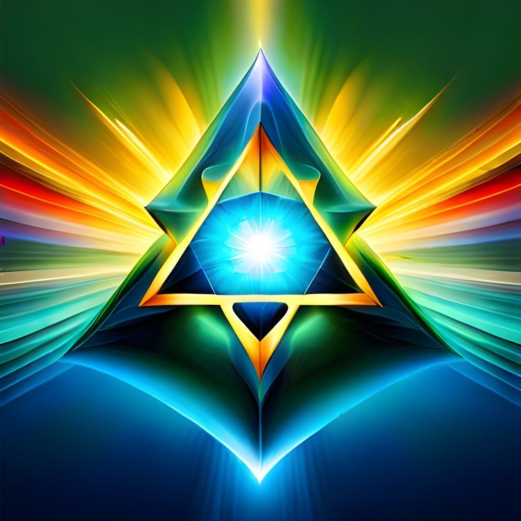 Sharp Digital Drawing of Sacred Geometry Symbols