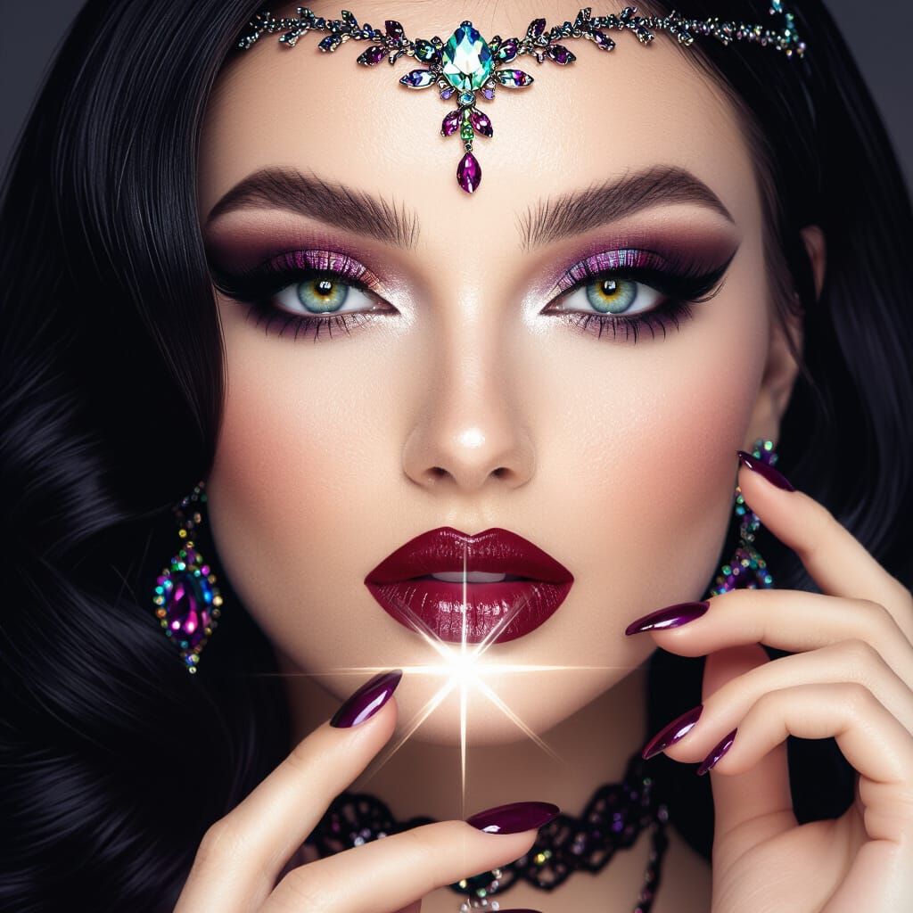 Glamorous Lilith Close-up