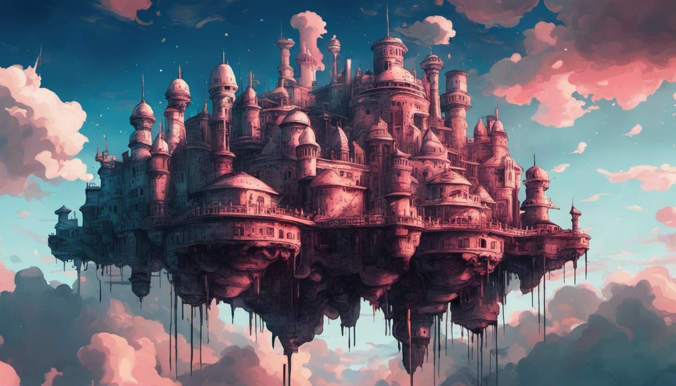 The Floating City Of Allah Djinn