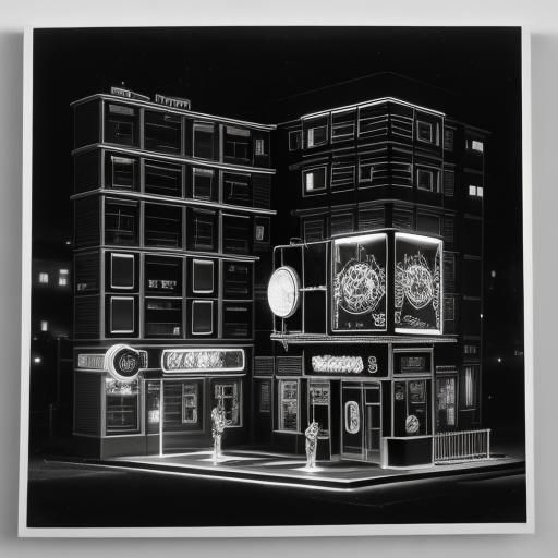 Surreal Rayograph with Rainbow Fairy in Double Exposure