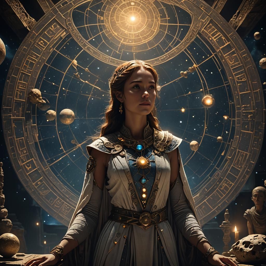 Mystic Eva in Chamber of Cosmic Secrets