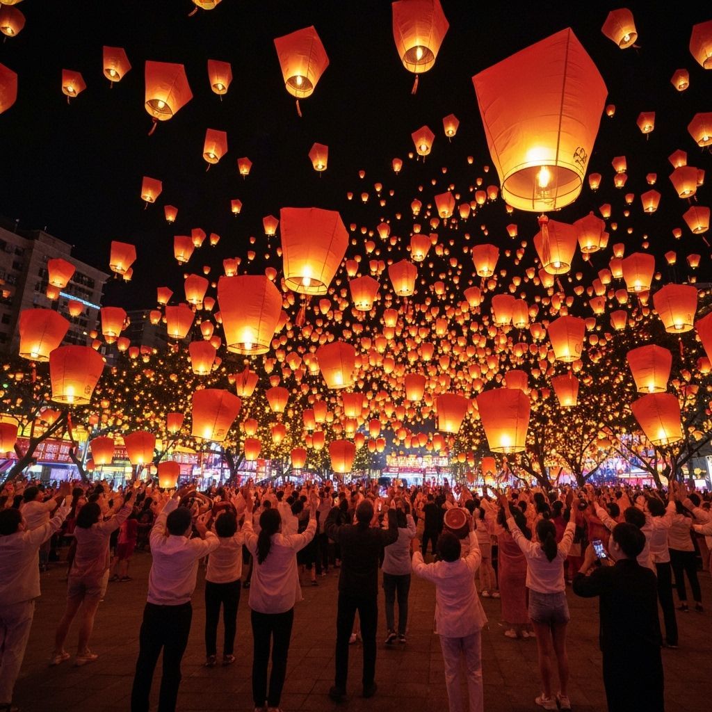 Lantern Festival: A Sea of Light Ascends