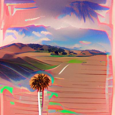 AI Generated Image of California