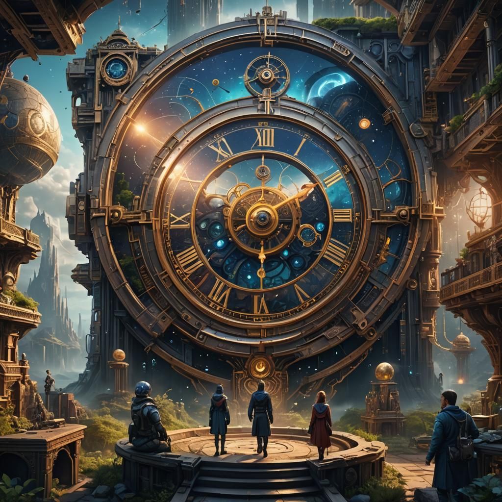 AI Teaches Humanity Time and Space in Matte Painting