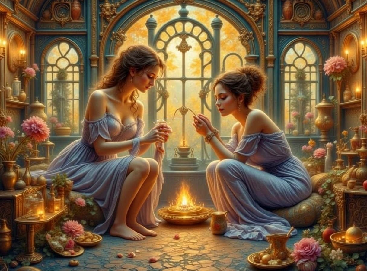 They are up to something...