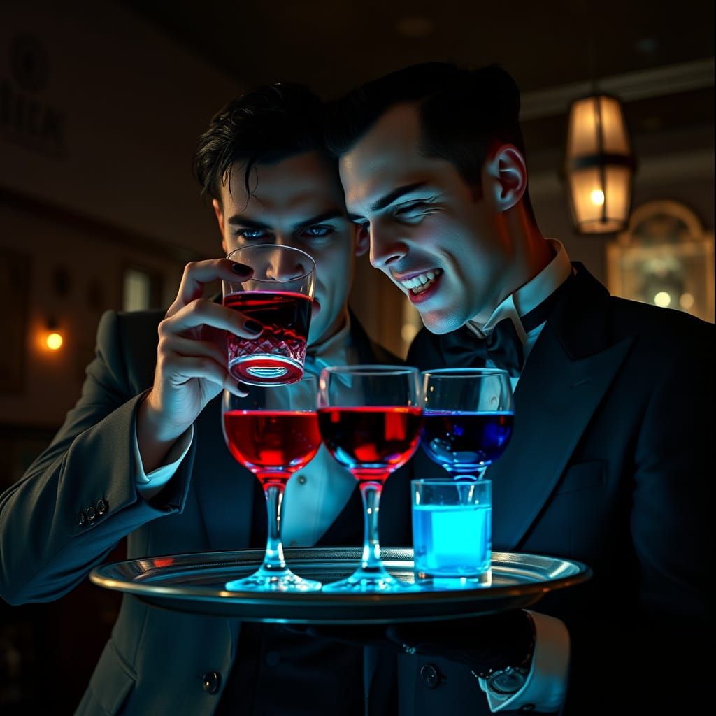 taste the blue one