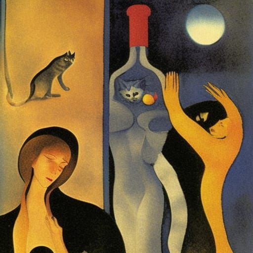 Vampire Lord in Quantum Sci-Fi Style