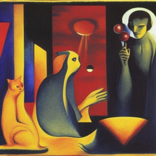 Vampire Lord in Deep Space: Sci-Fi Art