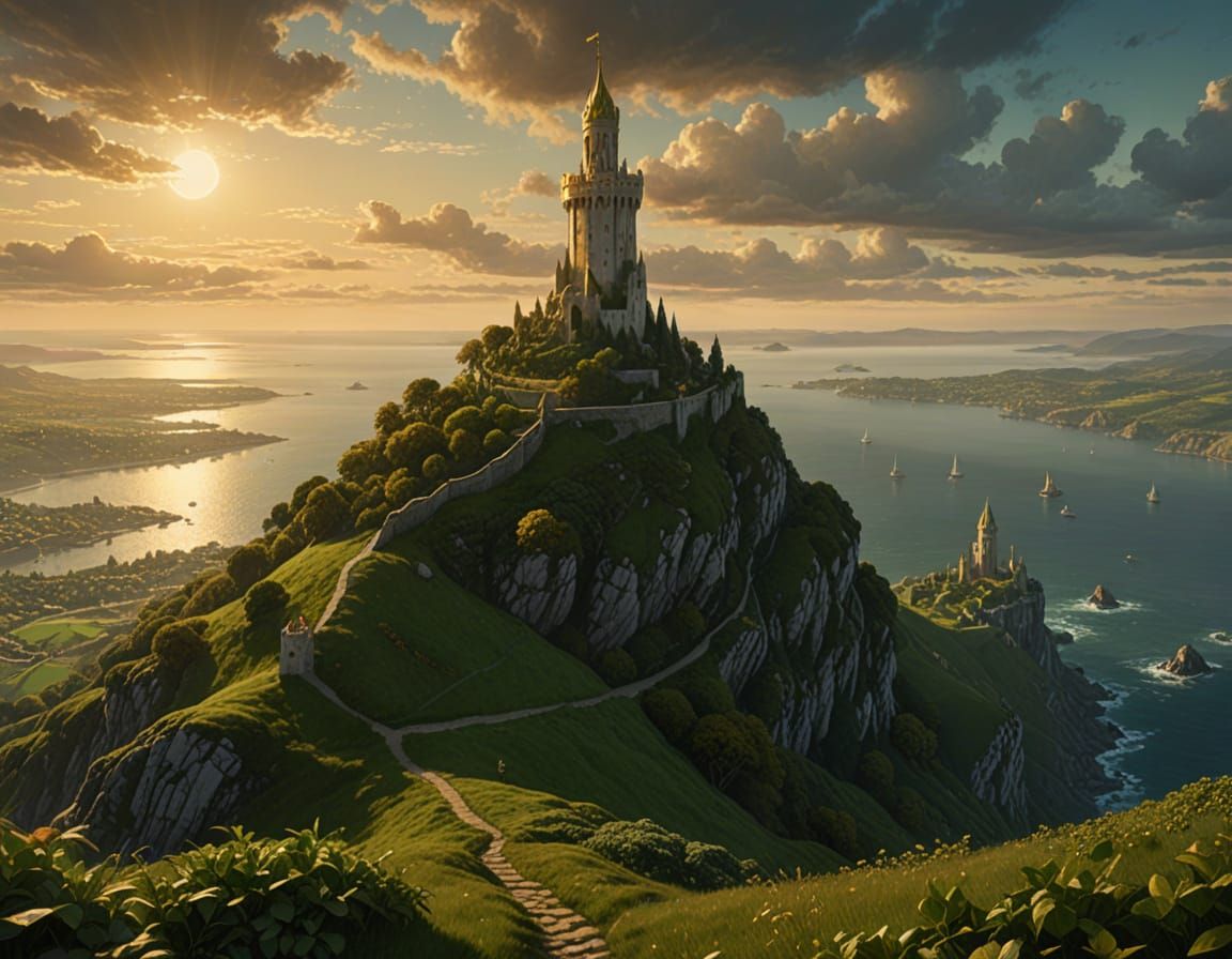 Tirion upon Túna, a Radiant Elven City