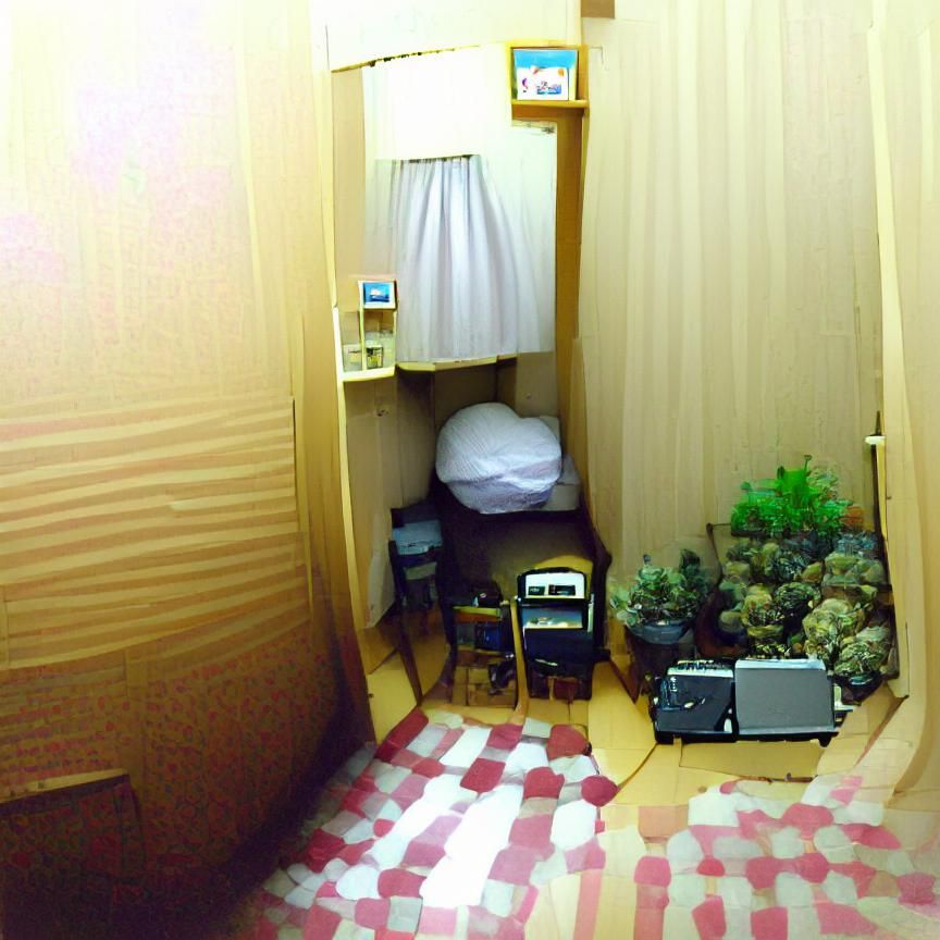 AI Image of a Small Room Interior