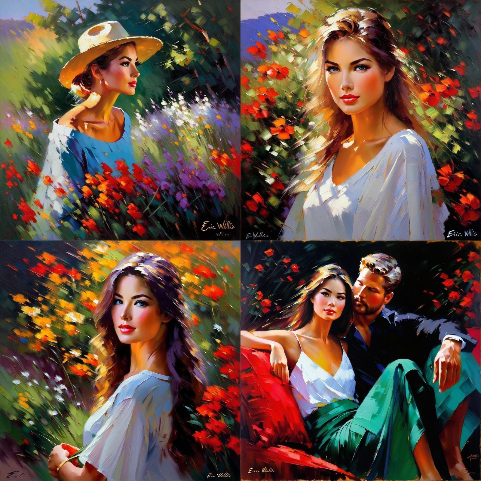 Emotive Painting of Natural World