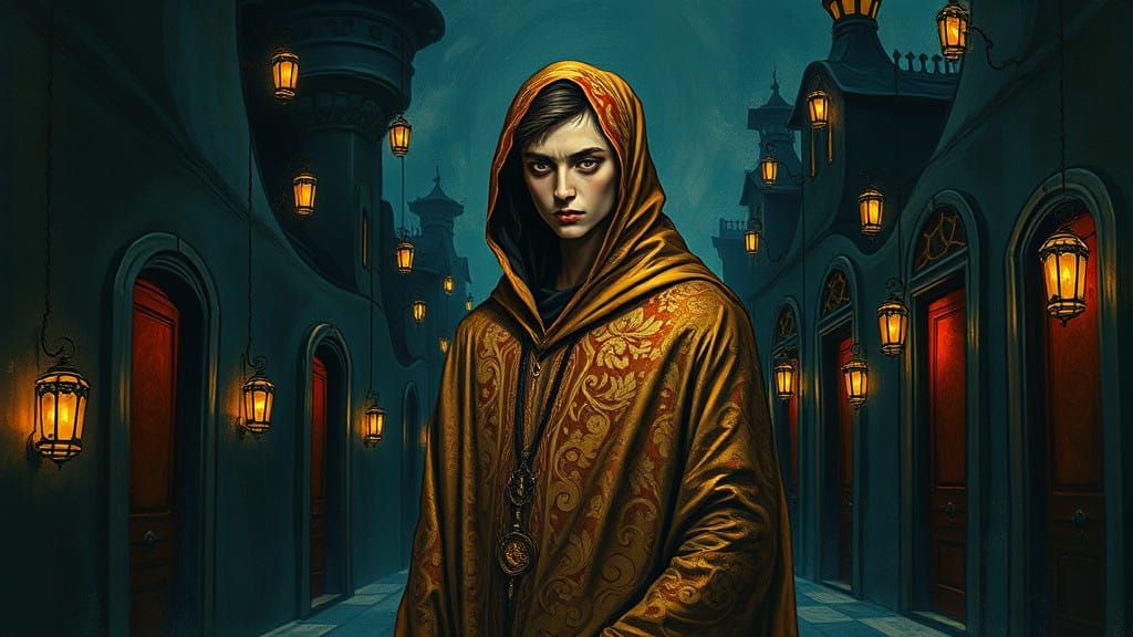 Ethereal Melancholy in a Haunting Dreamscape