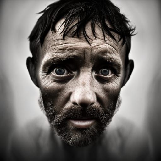 Spaghetti Maker Portrait in Street Photography Style