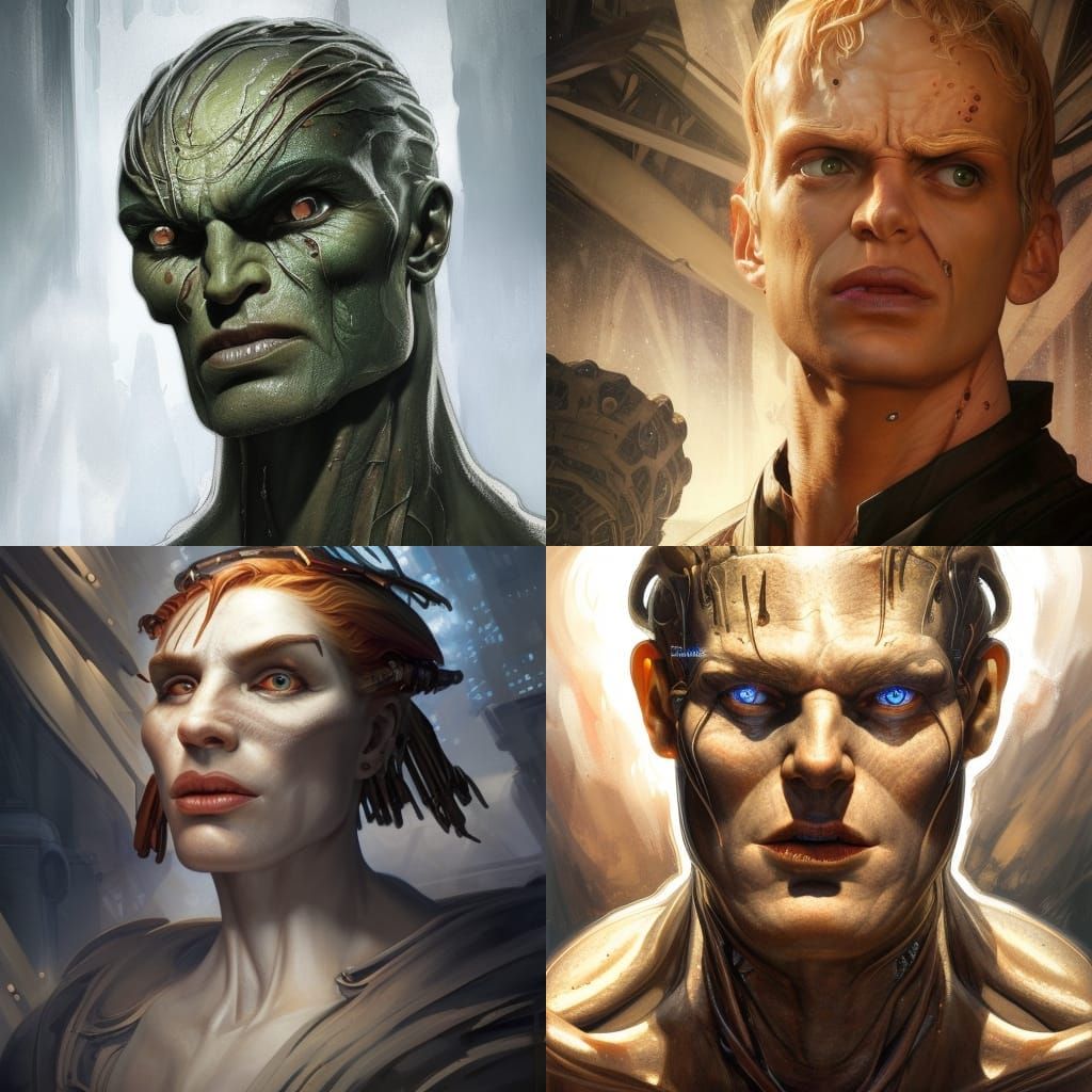 Promethean Frankenstein Portrait in Detailed Digital Art