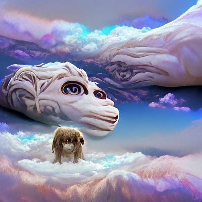 Minimal Landscape Rendered in Digital Art