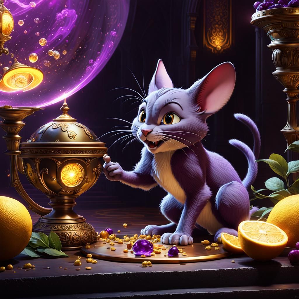 Tom and Jerry: Dark Fantasy Art in 8k