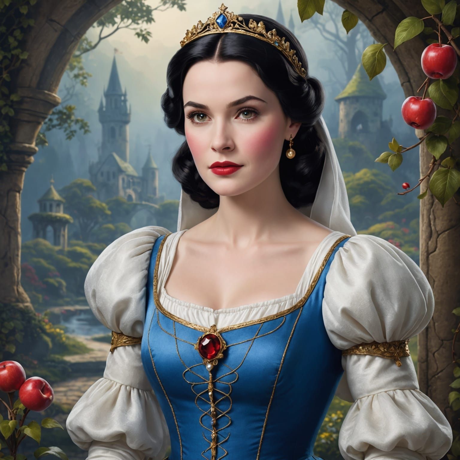 Snow White AI Image