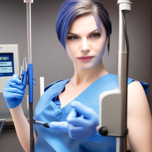 Jill Valentine at the Dentist Office
