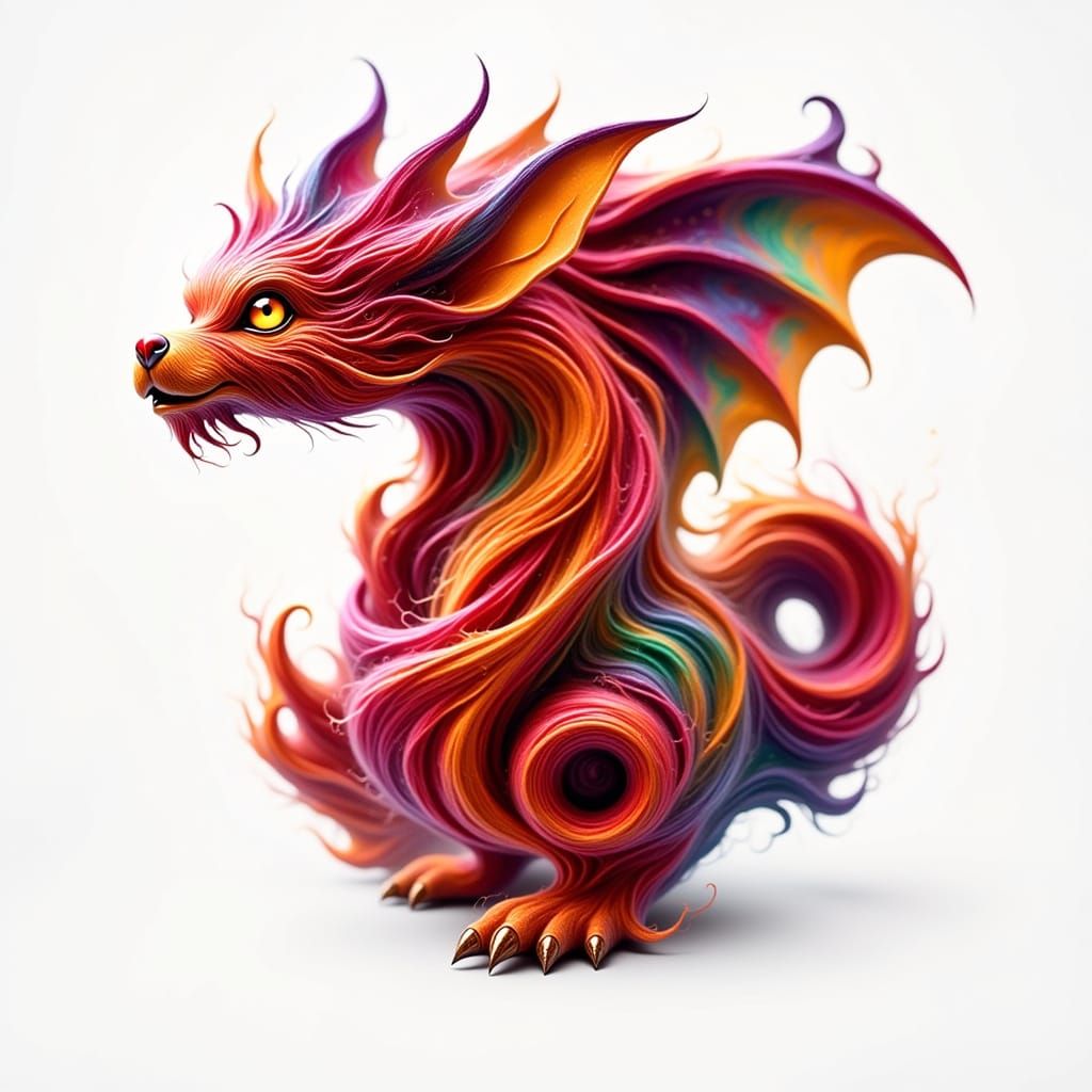 Plasma Vortex Tunnel in Abstract Expressionism