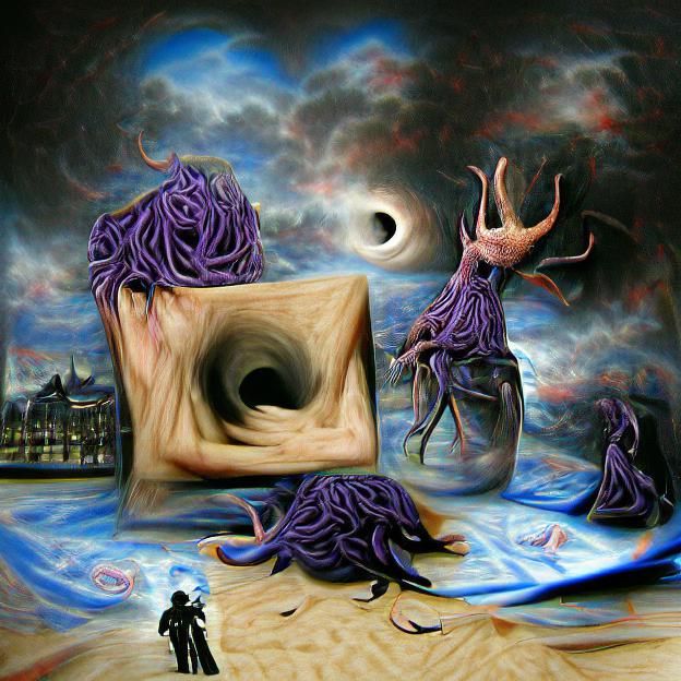 Surreal Eldritch Void: The Death of Spacetime
