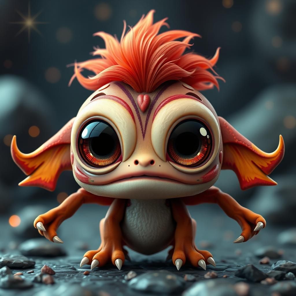 Cute Scary Little Monster (C)