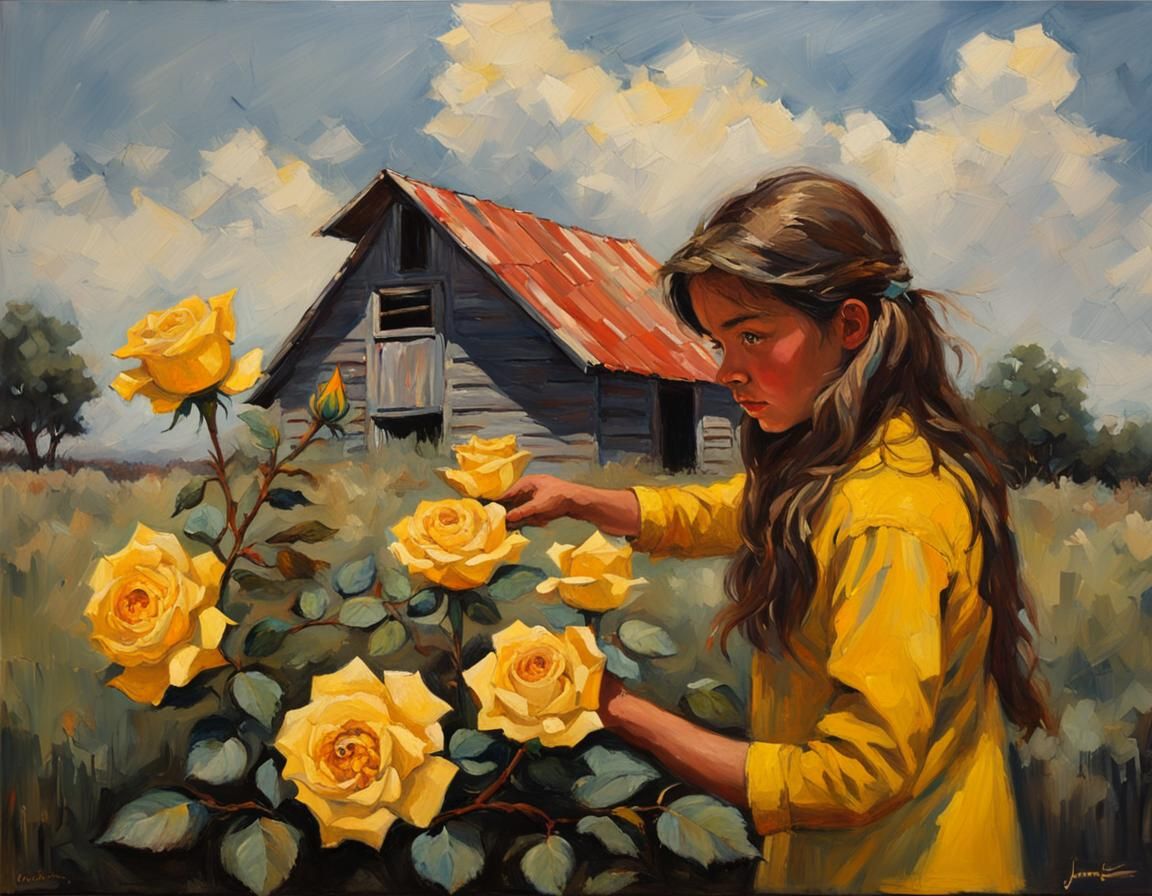 There's a yellow rose in Texas
That I am gonna back to see
Nobody else could miss her
Not half as much as me
She cried s...