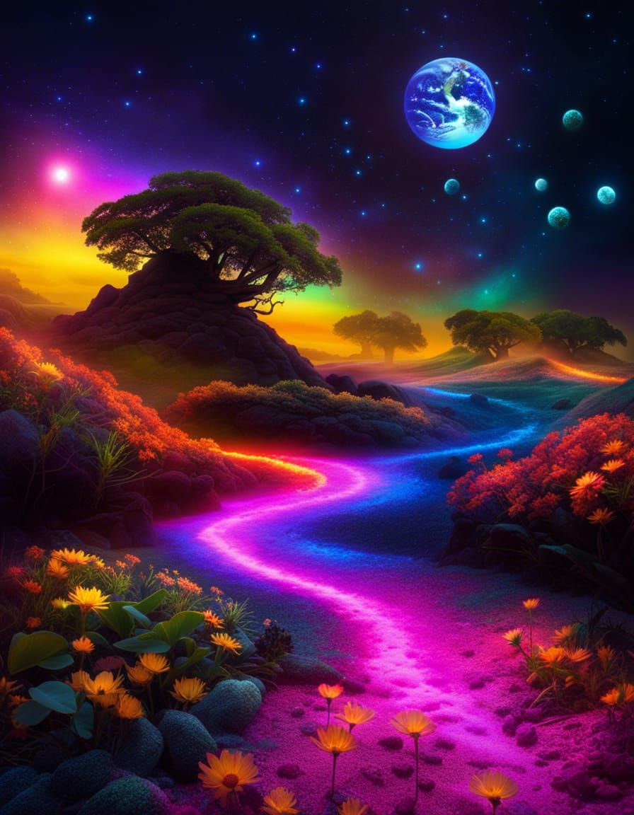 Gaia: Druid Magic in Intergalactic Floralscape