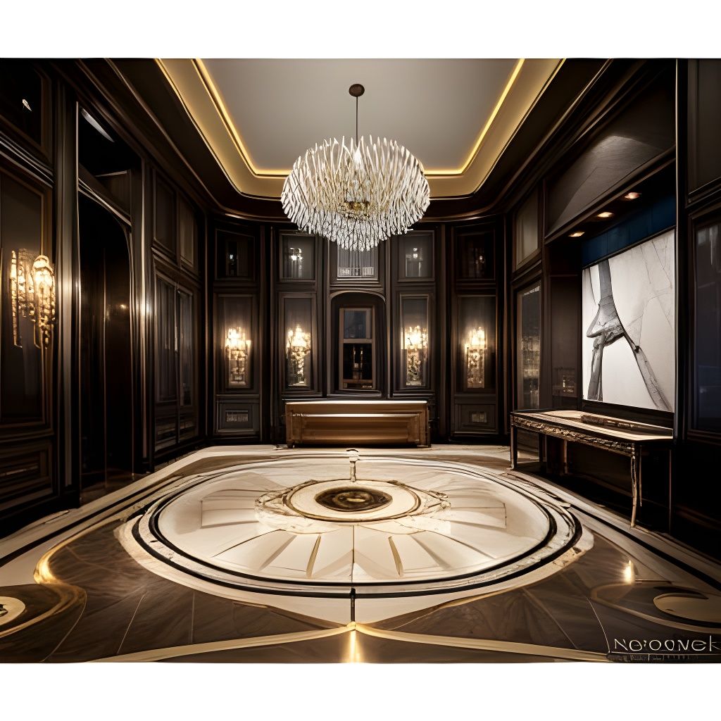 Hyperrealistic Luxury Interior Design in HDR