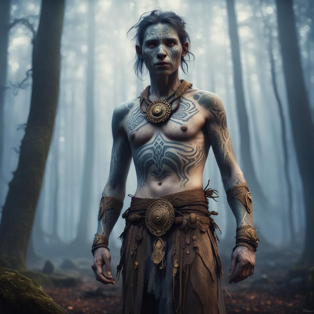 Mystical Forest: Anthropological Being in Hyperrealism