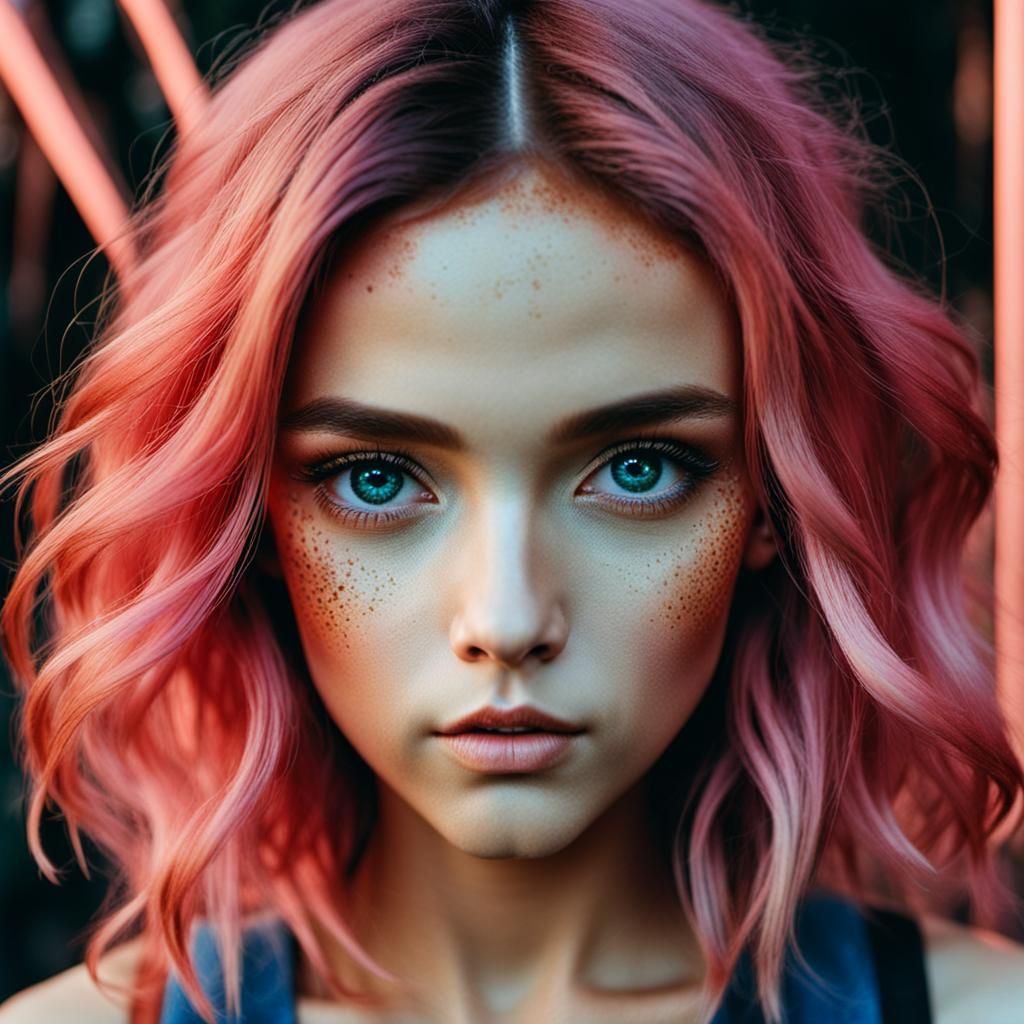 Monochromatic Pink Field